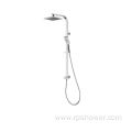 Shower Mixer Square Bathroom Twin Head Set